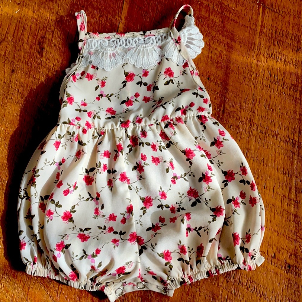 Baileys blossoms bubble romper